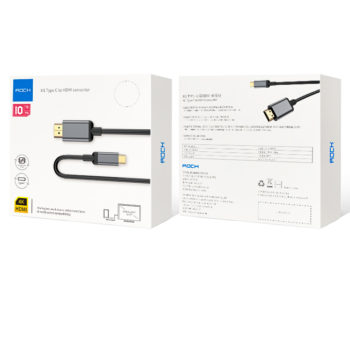 ROCK H1 Type-C to HDMI Converter Cable 5m Support HD 4K*2K Display